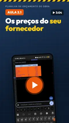 Aula: Os preços do fornecedor