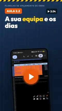 Aula: A sua equipa e os dias
