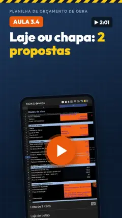 Aula: Laje ou chapa: 2 propostas